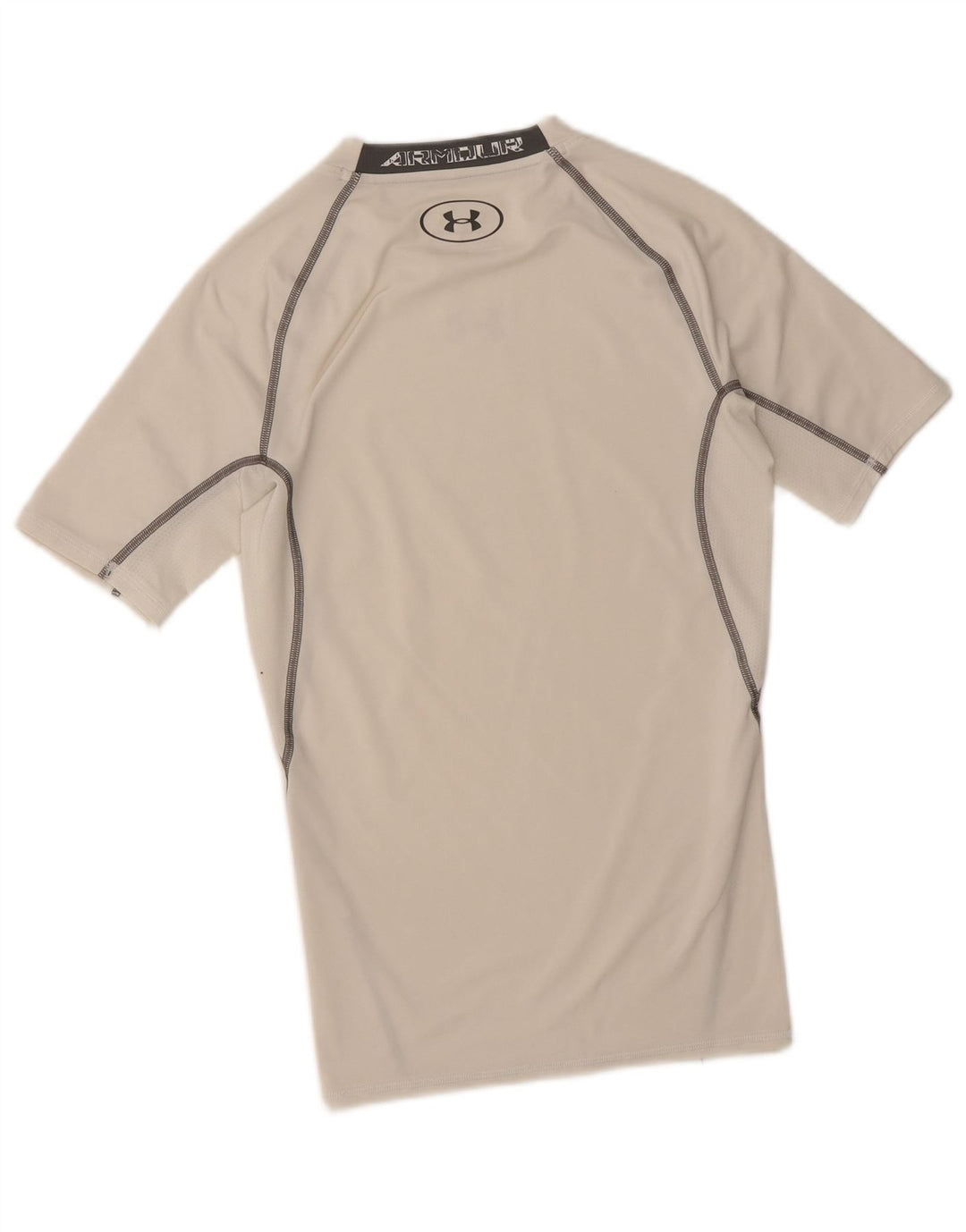 Under Armour Herre Heat Gear Grafisk T-Shirt Top Lille Hvid