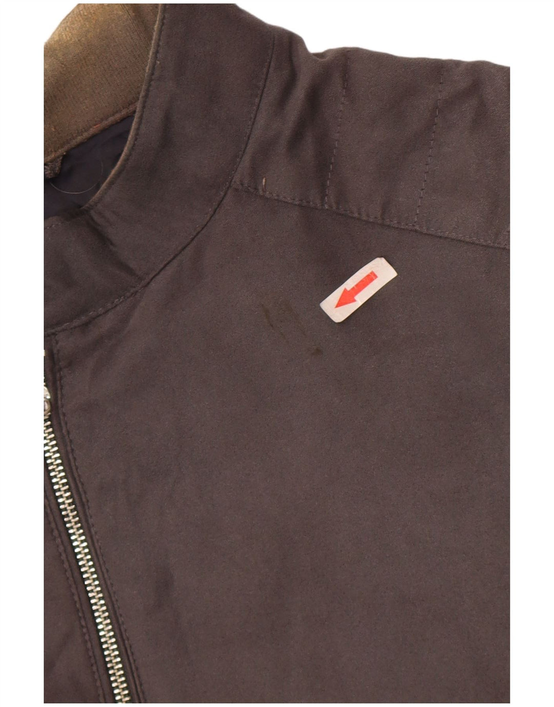 Marks & Spencer Bomberjakke til mænd UK 46 3XL Grå Polyester