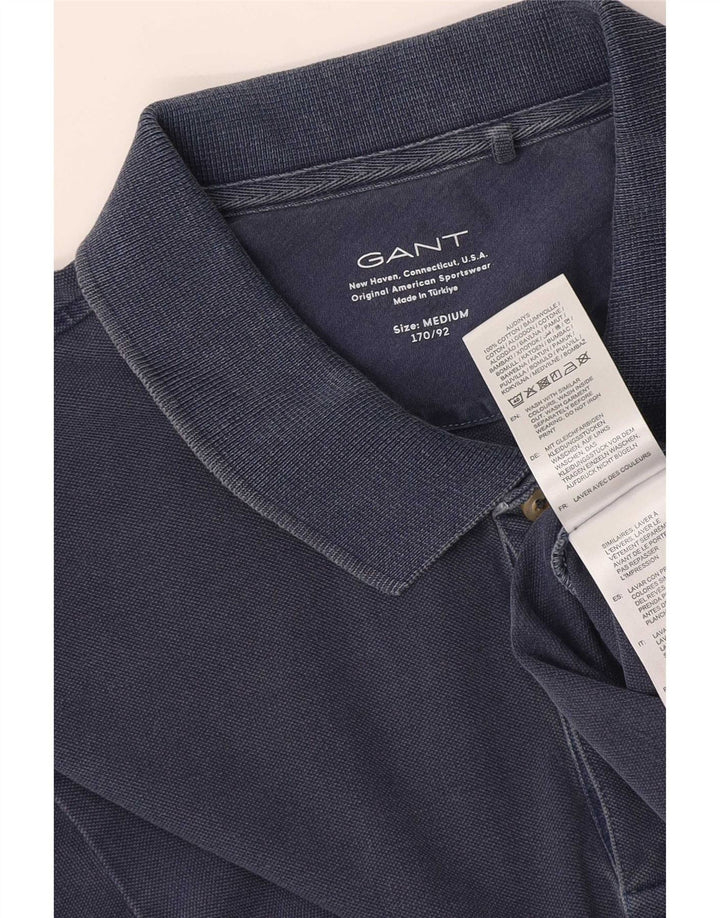 Gant herre poloshirt Medium marineblå bomuld