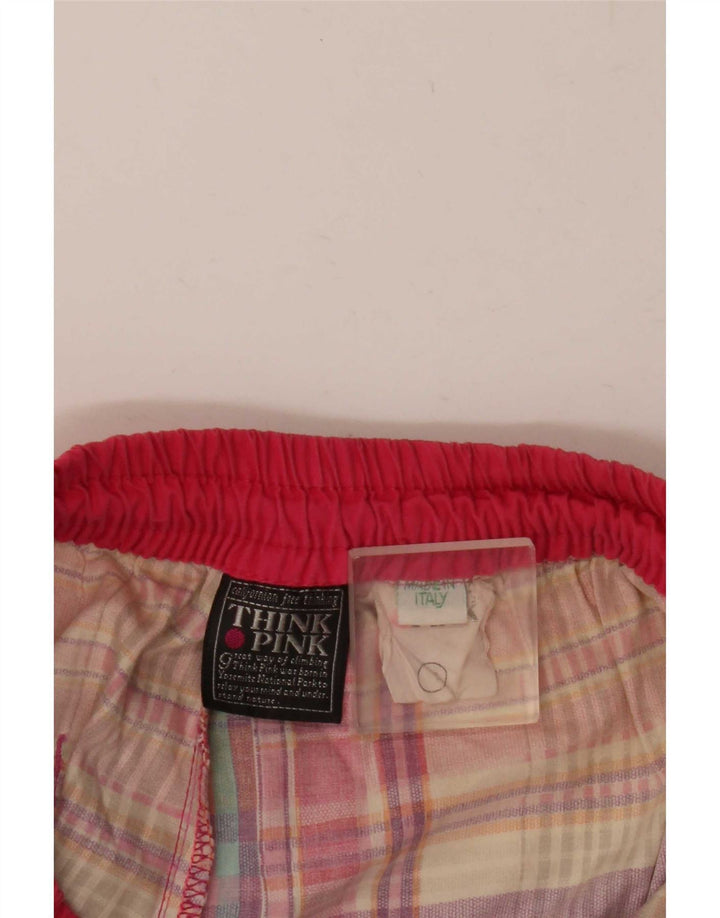 Think Pink Dame træningsdragt bukser W30 L31 Flerfarvet Patchwork Bomuld