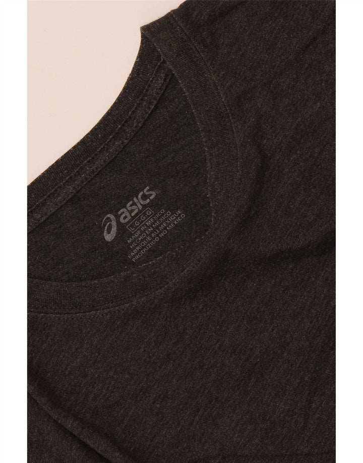 Asics Herre Grafisk T-Shirt Top Stor Grå