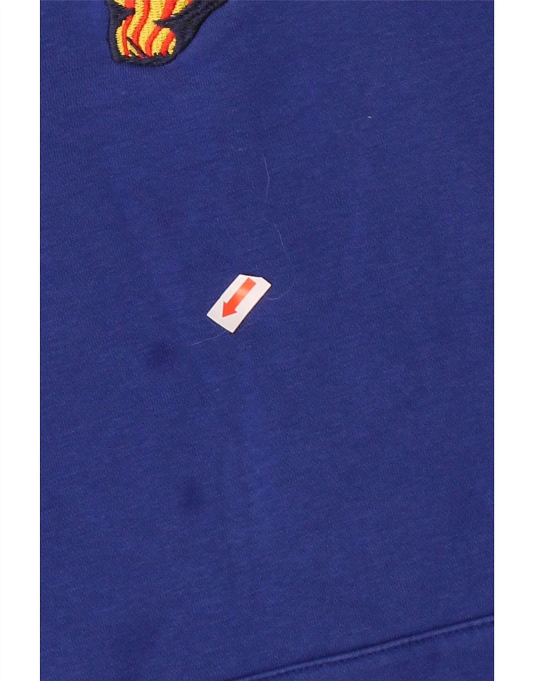 NIKE Mens Graphic Hoodie Jumper Medium Navy Blue Cotton Vintage Nike and Second-Hand Nike from Messina Hembry 