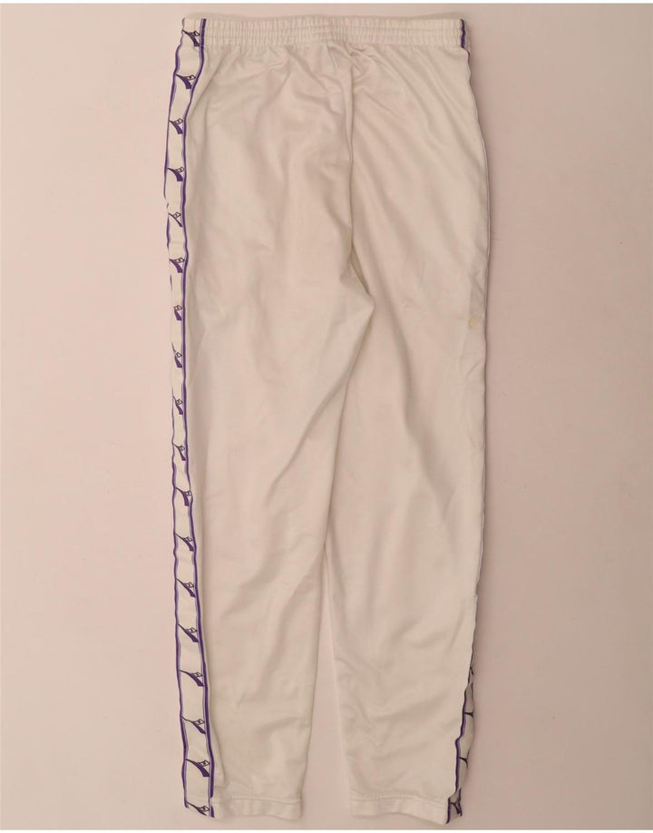 Diadora Womens Grafisk træningsdragt Bukser UK 10 Small White Polyester
