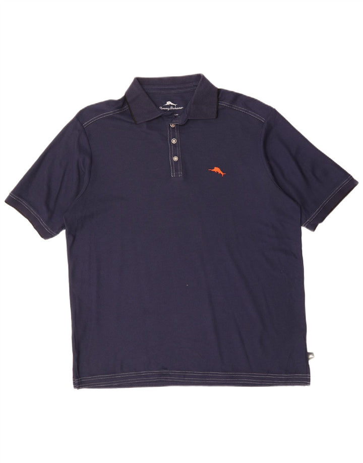 TOMMY BAHAMA Poloskjorte til mænd Medium Navyblå Bomuld