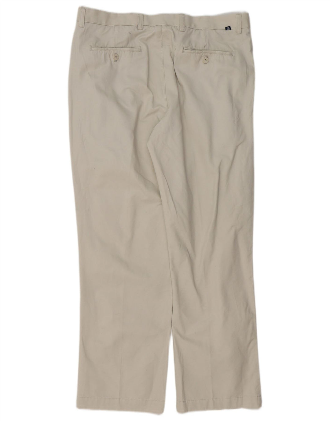 CHAPS Herre Pegged Chino Bukser W36 L30 Hvid Bomuld