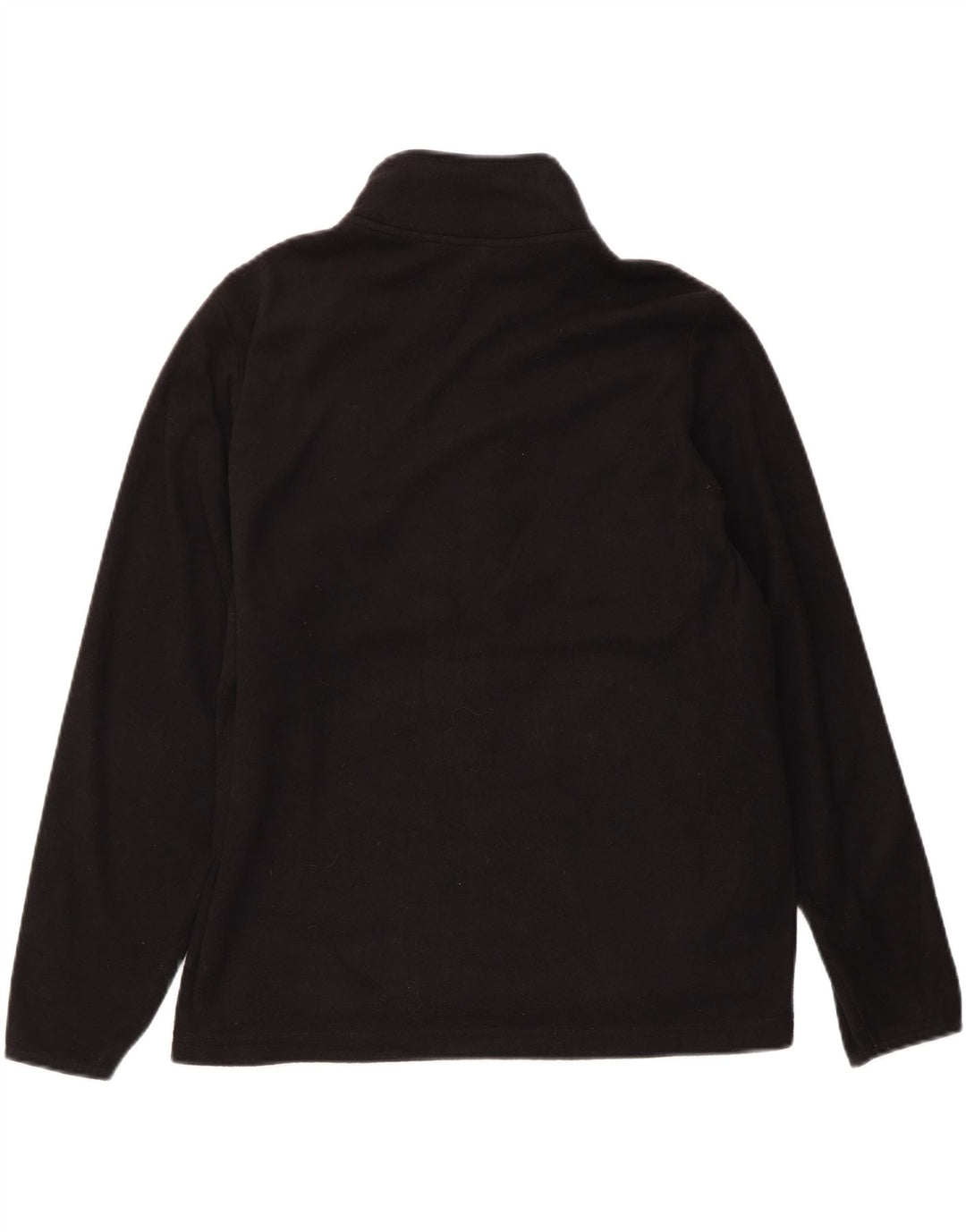 MARKS & SPENCER Mens Fleece Jacket XL Black Vintage Marks & Spencer and Second-Hand Marks & Spencer from Messina Hembry 