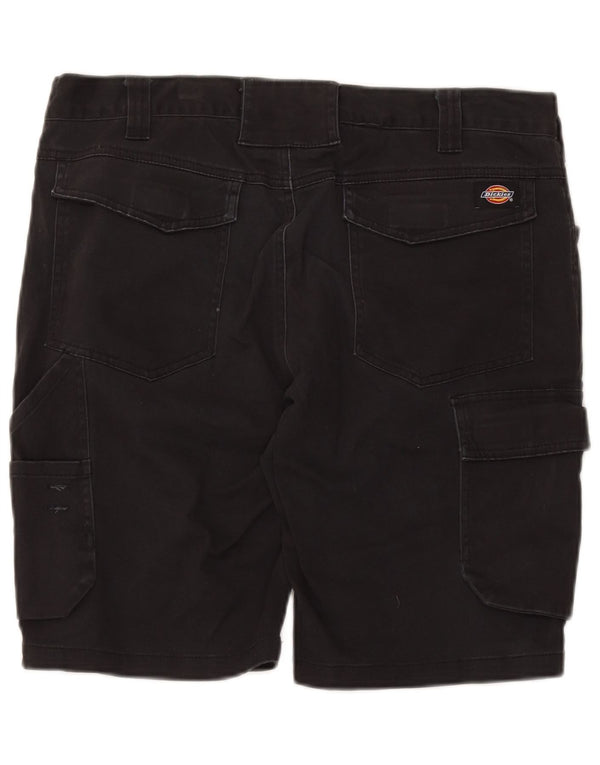 Dickies Herre Cargo Shorts W36 Large Black Bomuld