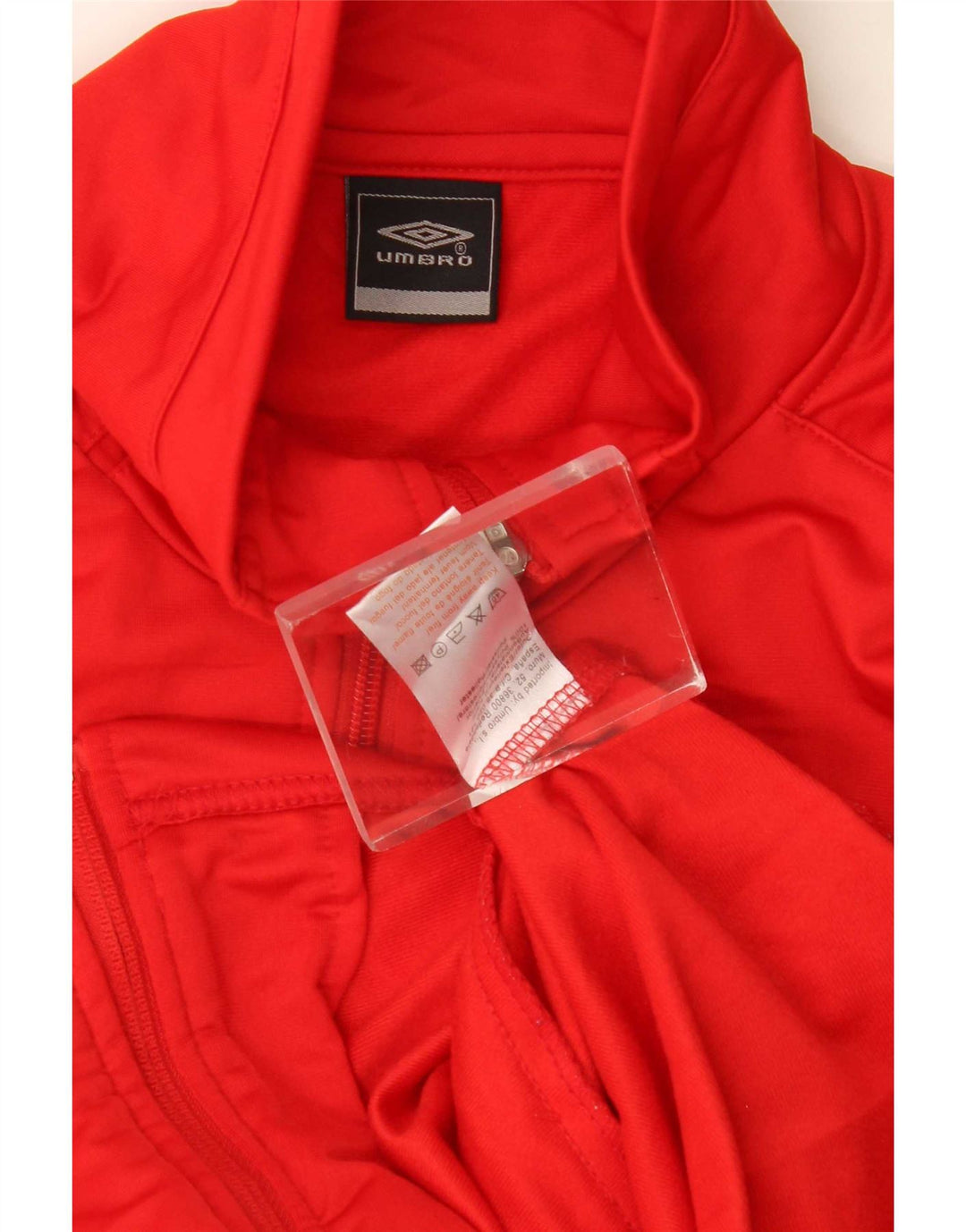 Umbro Herre træningsdragt Topjakke Medium Rød Colourblock Polyester Sports
