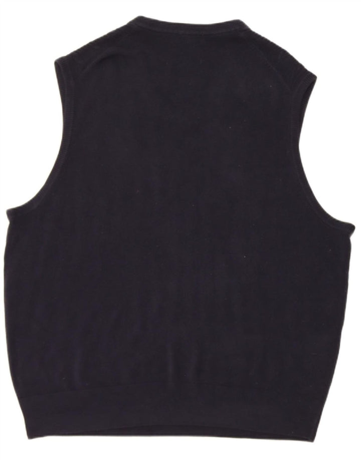 DOCKERS Mens Vest Tank Top 2XL Navy Blue