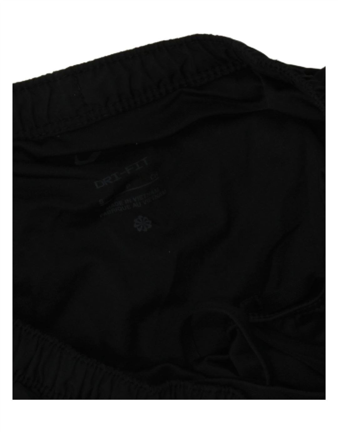 NIKE Womens Dri Fit Sport Shorts UK 8 Small  Black Polyester Vintage Nike and Second-Hand Nike from Messina Hembry 