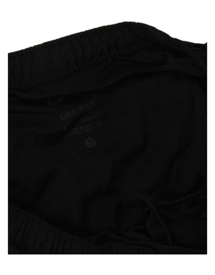NIKE Womens Dri Fit Sport Shorts UK 8 Small  Black Polyester Vintage Nike and Second-Hand Nike from Messina Hembry 