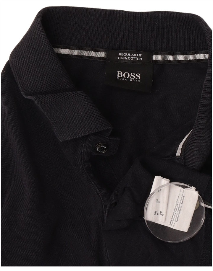 Hugo Boss Herre Regular Fit Polo Shirt Medium Navy Blue Bomuld