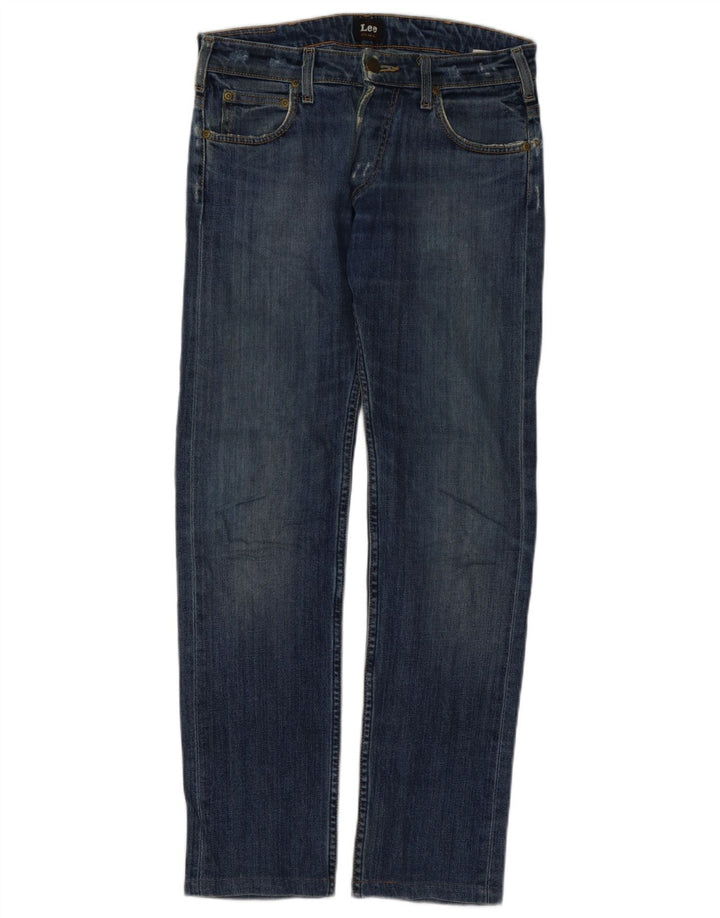 Lee Mens Powell Slim Jeans W29 L30 Blå Bomuld