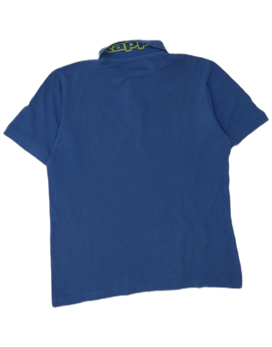 Kappa Herre Grafisk Polo Shirt Stor Blå Bomuld
