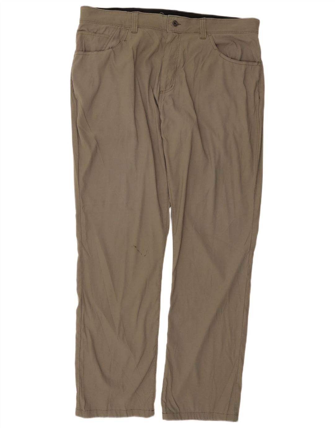 Eddie Bauer Straight Casual Bukser til mænd W36 L32 Grå Nylon