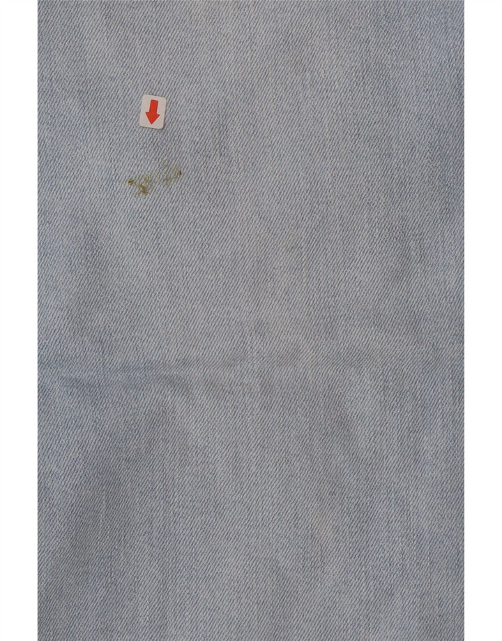 Zara Herre Slim Jeans EU 44 Large W34 L30 Blå Bomuld