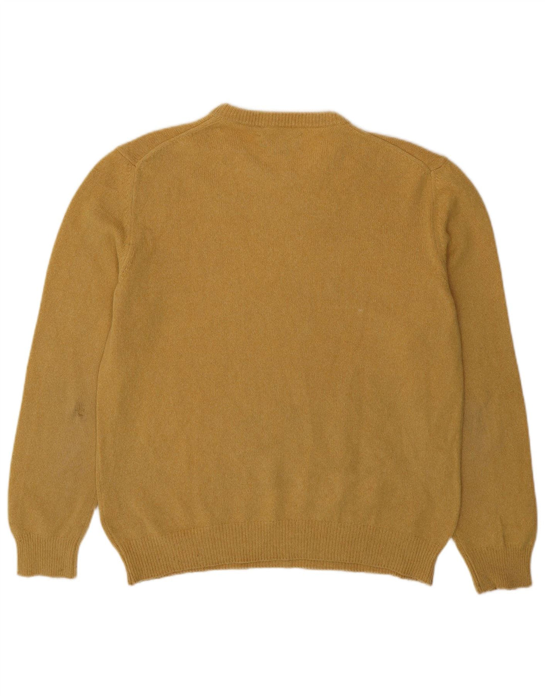 Marlboro Classics Herre Crew Neck Jumper Sweater Stor Gul Uld