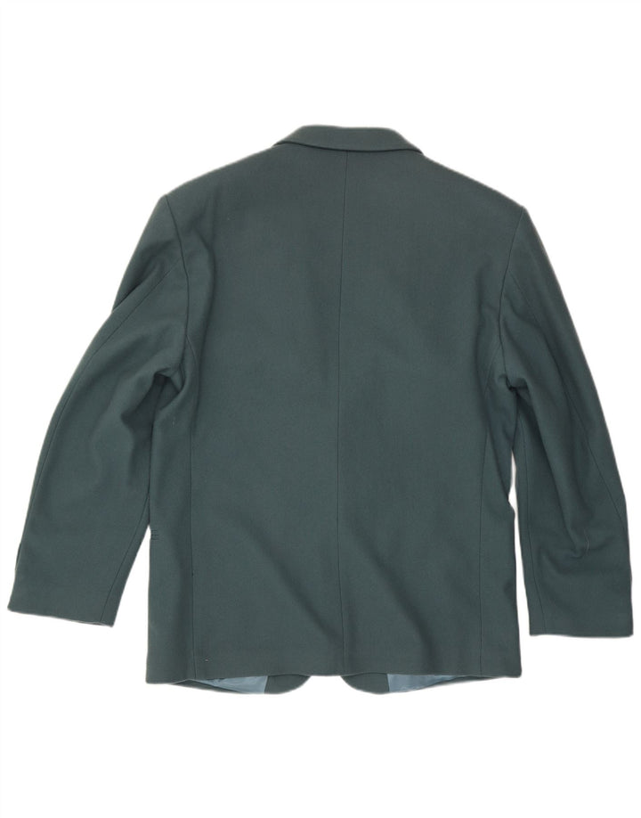 Navigare Herre 2 Button Blazer Jacket UK 40 Large Green