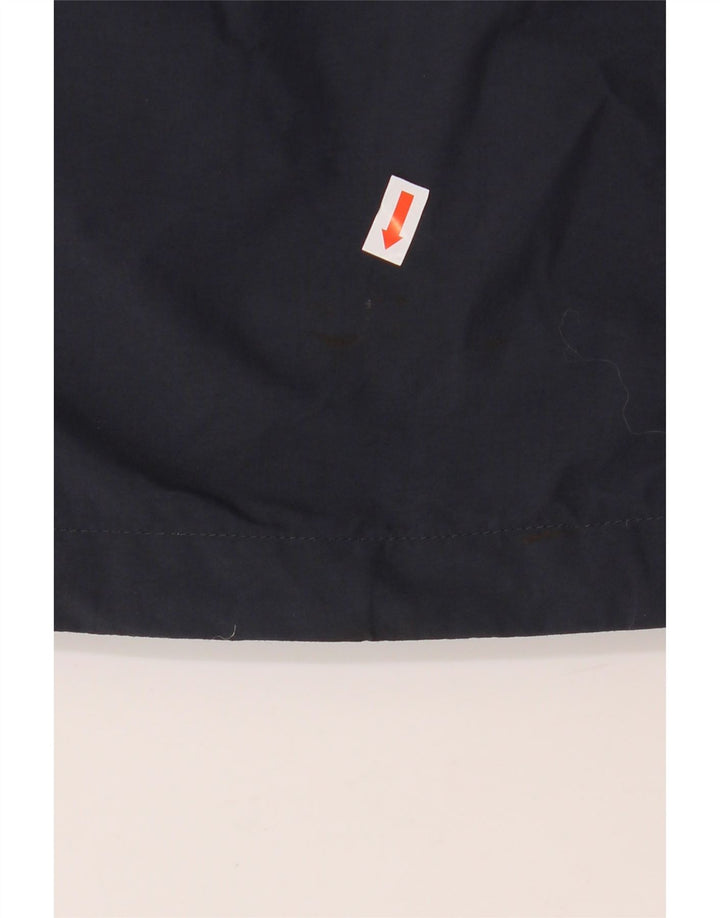 BERGHAUS Dame Oversized Hooded Windbreaker Jacket UK 12 Medium Navy Blue