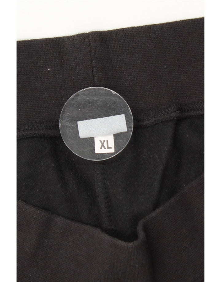 ASICS Træningsdragtsbukser til kvinder UK 18 XL Sort bomuld