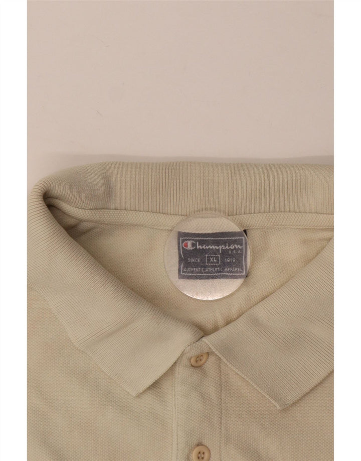 CHAMPION Polo Shirt til mænd XL Beige