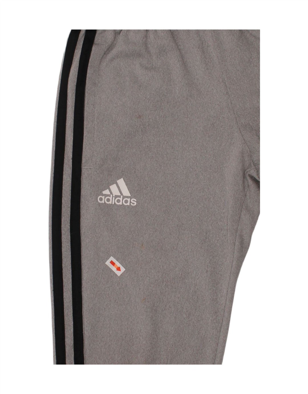 ADIDAS Boys Tracksuit Trousers 7-8 Years Grey Polyester Vintage Adidas and Second-Hand Adidas from Messina Hembry 