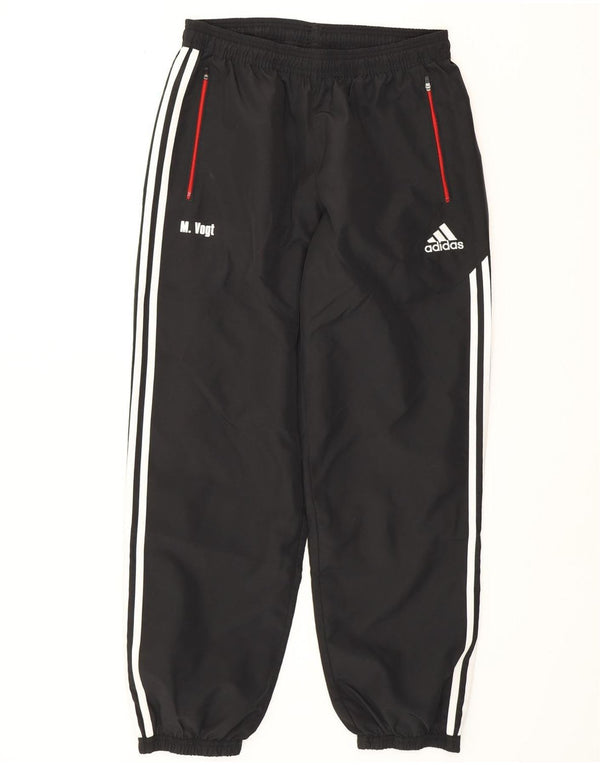 ADIDAS Træningsdragt til mænd Joggers UK 42/44 Large Black Polyester