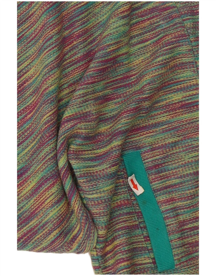 Billabong Dame Grafisk Hættetrøje Sweater UK 12 Medium Flerfarvet