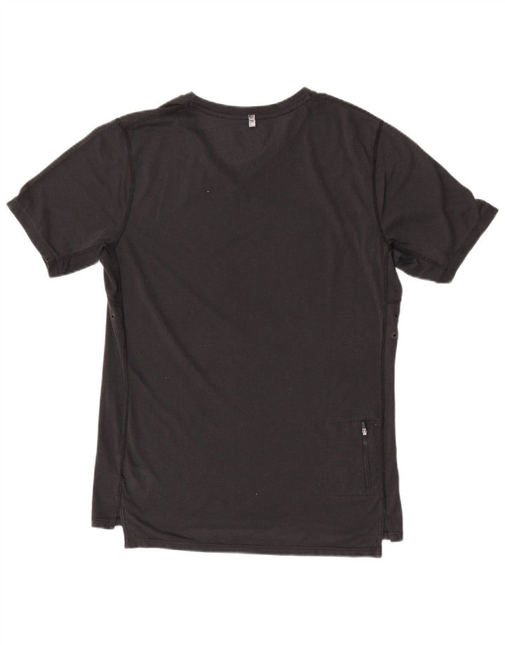 Nike Herre Dri Fit T-Shirt Top Medium Sort Polyester