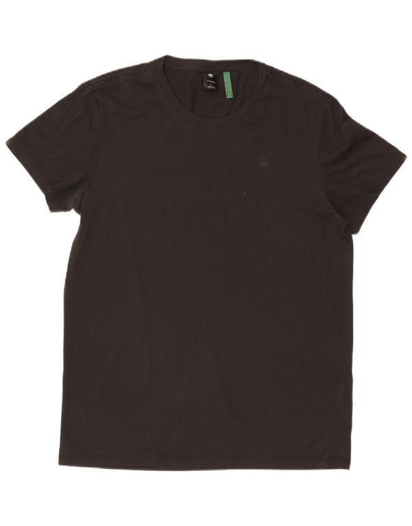 G-Star Herre T-Shirt Top Stor Sort Bomuld