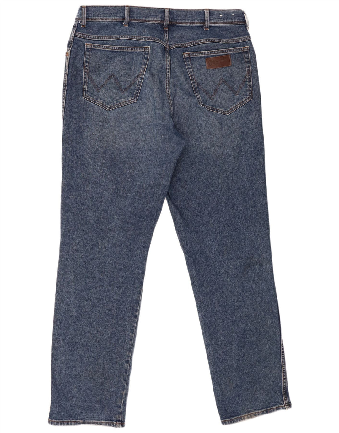 Wrangler Straight Jeans til mænd W40 L34 blå bomuld