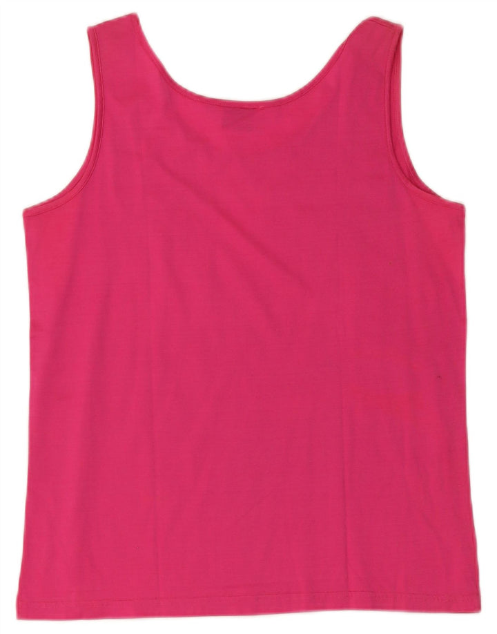 Fiorella Damevest Top UK 14 Medium Pink