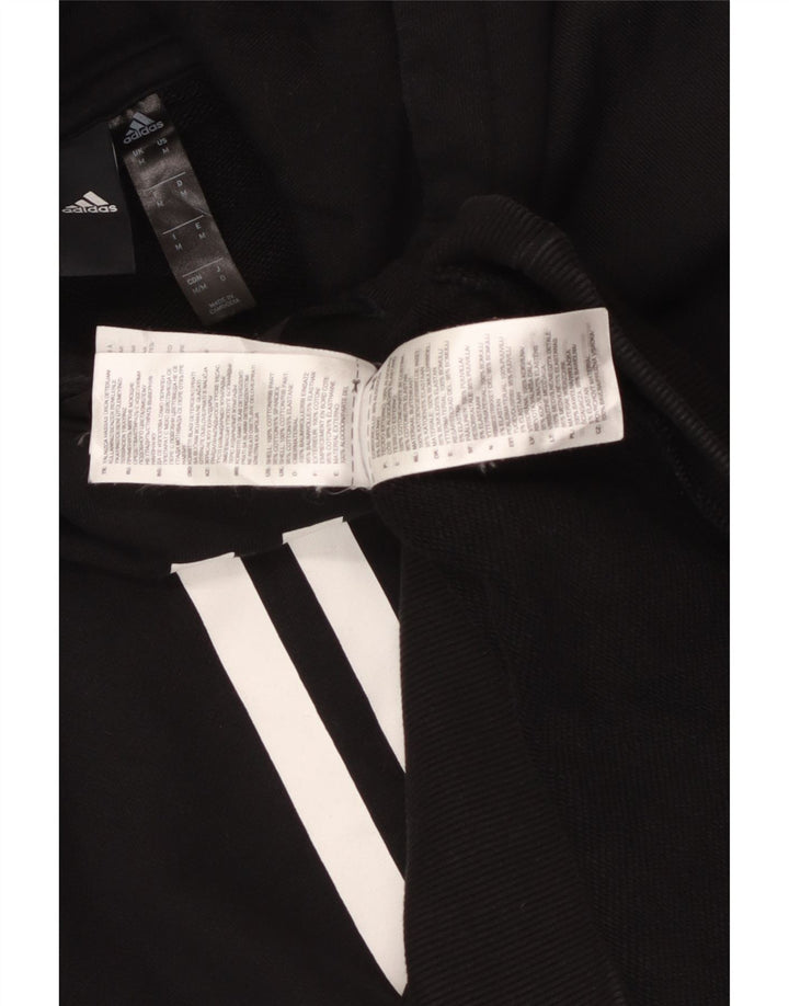 ADIDAS Hættetrøje til mænd Medium Sort bomuld