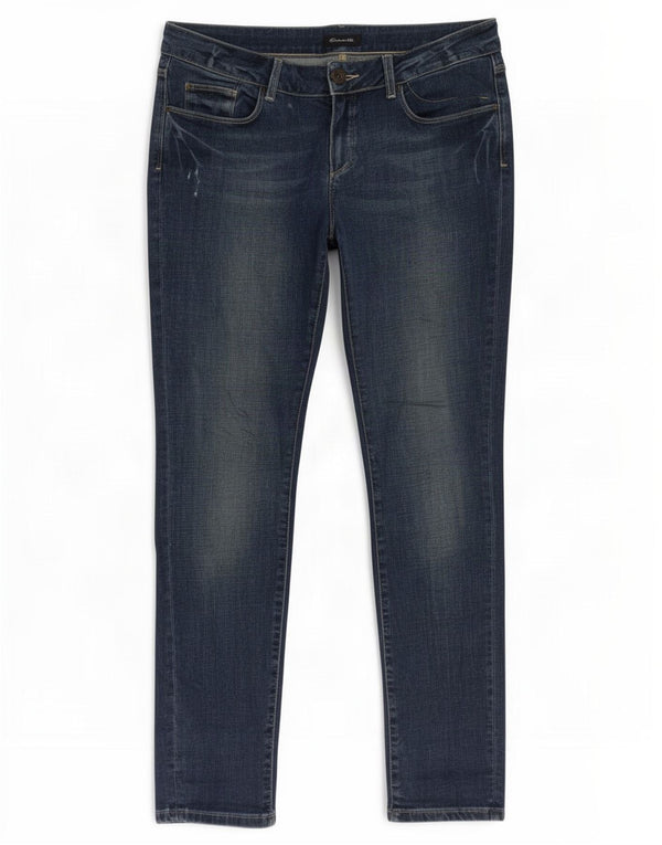 Massimo Dutti Herre Skinny Jeans Størrelse 31 W31 L34 Marineblå Bomuld