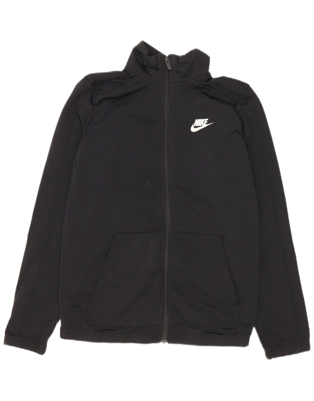Nike Træningsdragt Topjakke til drenge 12-13 år Stor sort polyester