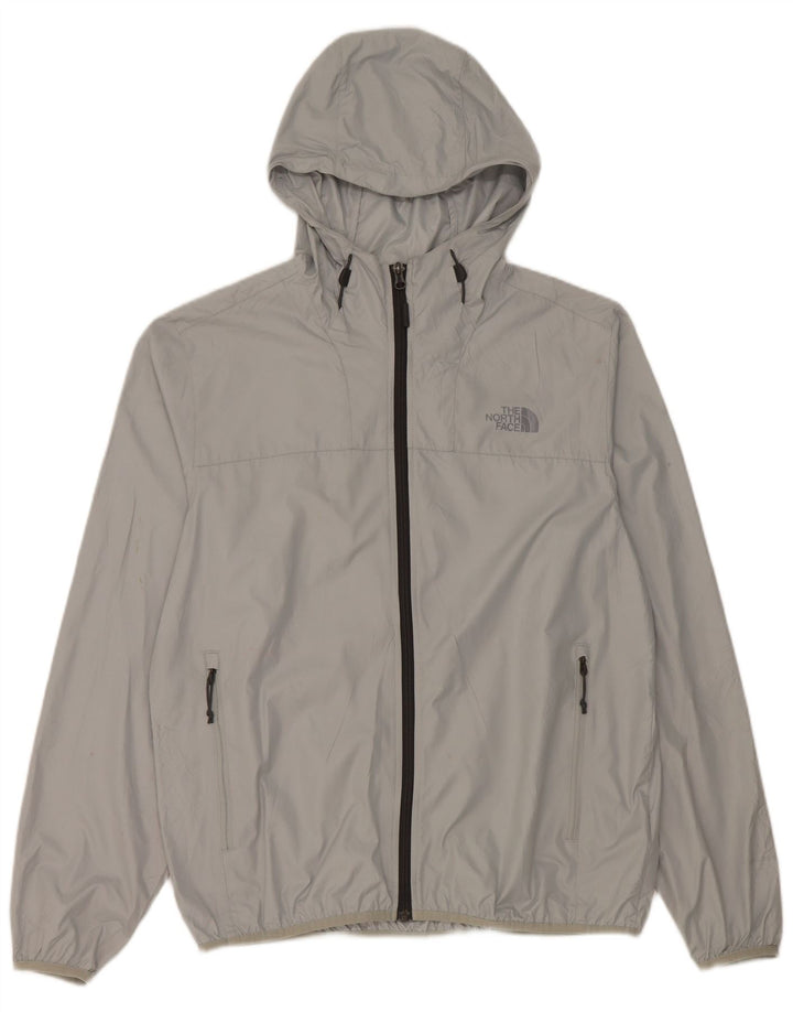 The North Face Regnjakke med hætte til mænd UK 38 Medium Grey Polyester