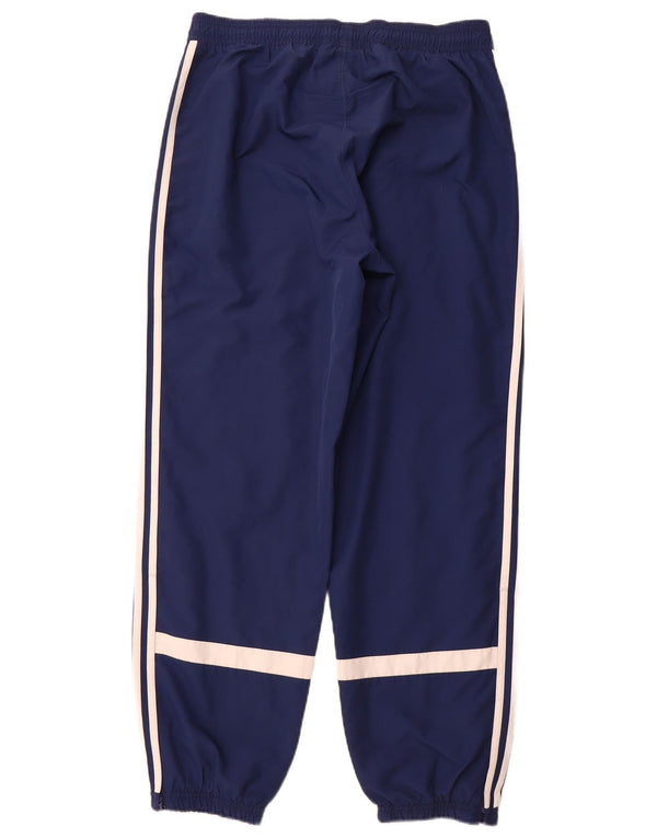 Adidas Herre grafisk træningsdragt Bukser Joggers Large Navy Blue Polyester