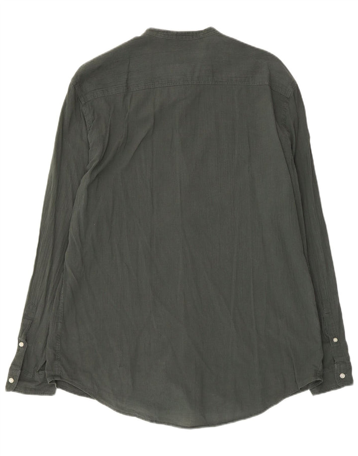 Zara Herreskjorte XL Khaki Bomuld
