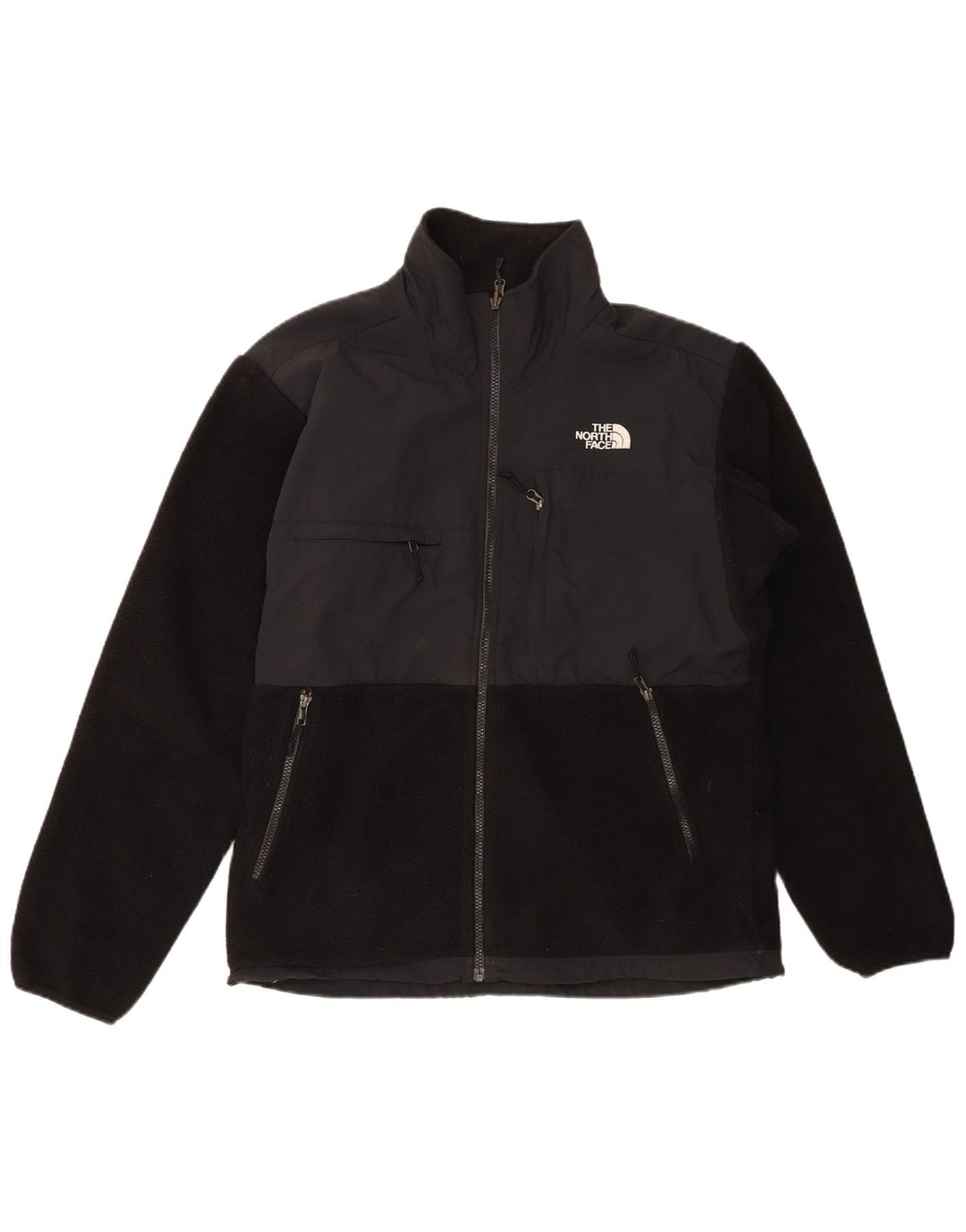 THE NORTH FACE Fleecejakke til mænd UK 38 Medium Sort Colourblock Polyester