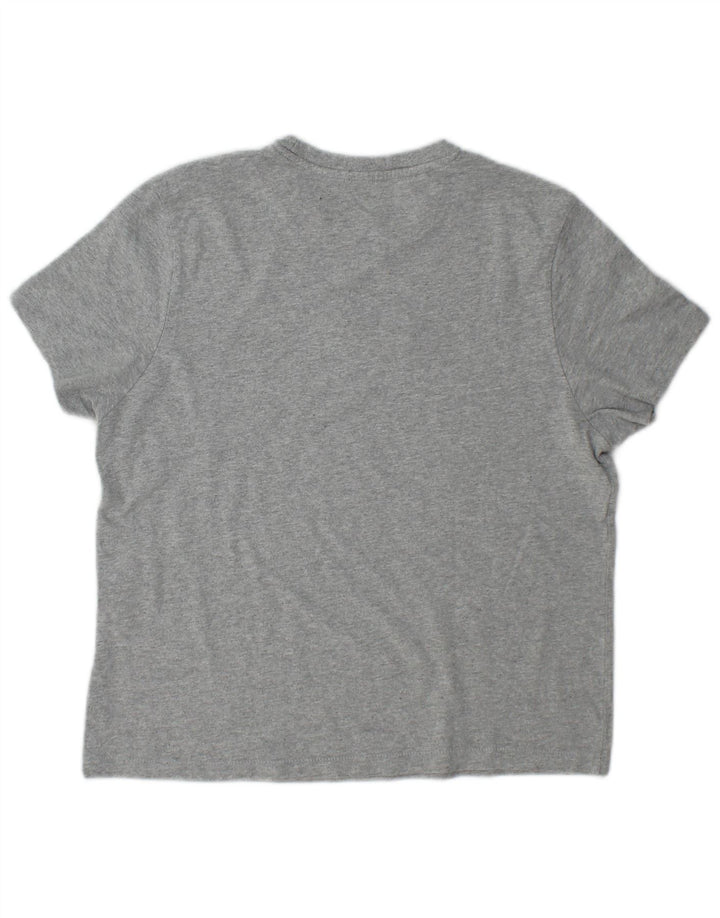Levi's Dame Oversized grafisk T-shirt Top UK 10 Lille Grå