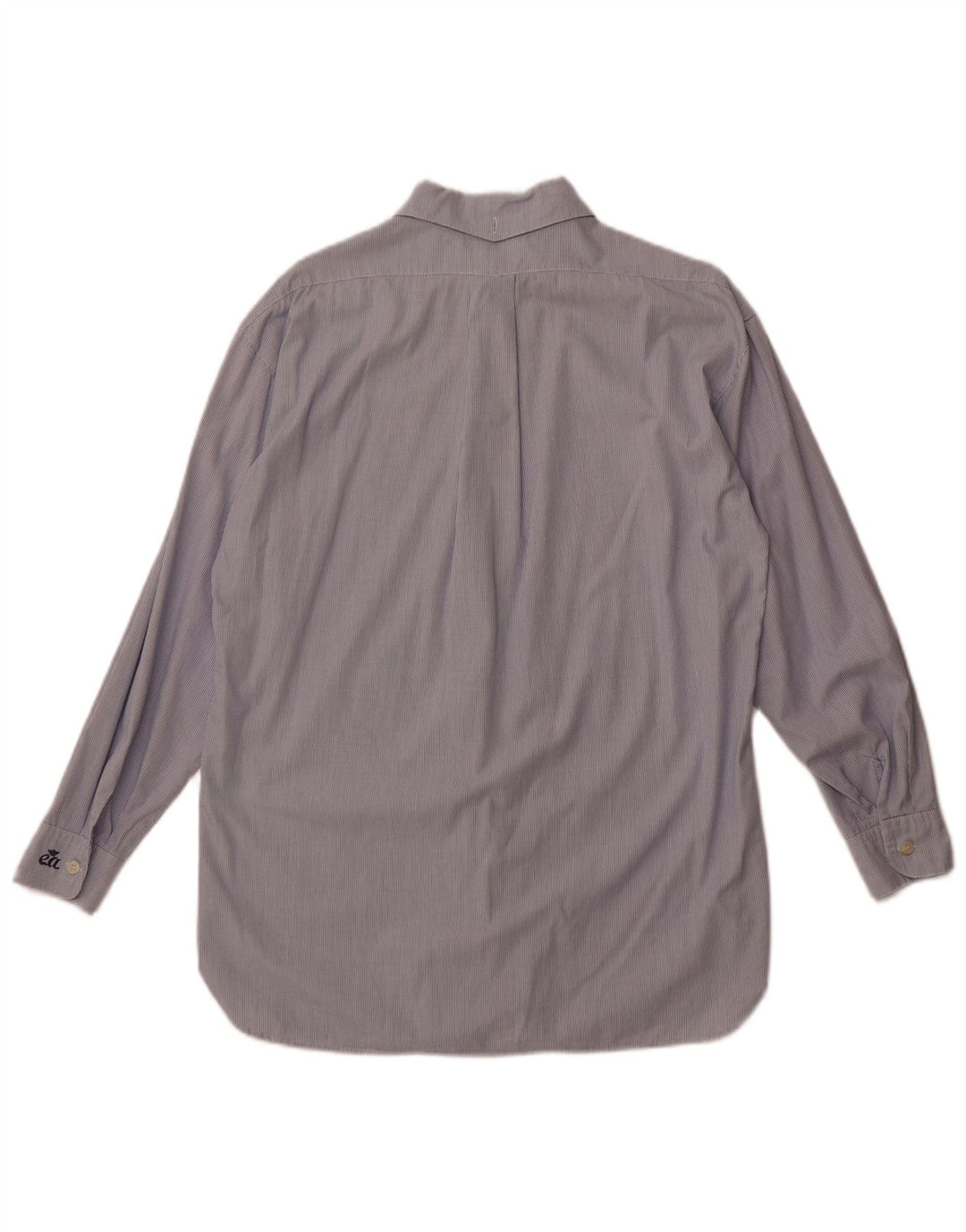 Emporio Armani Dameskjorte IT 42 Mellemblå ternet bomuld