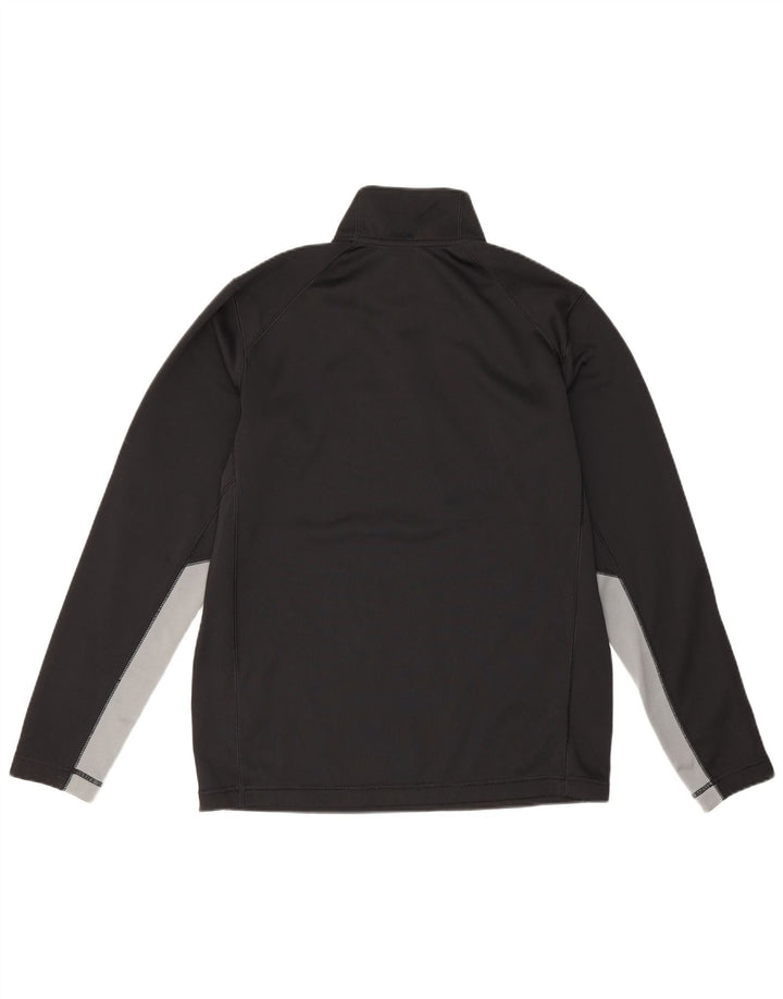 Nike Herre Therma-Fit Pullover Træningsdragt Top Medium Sort Colourblock