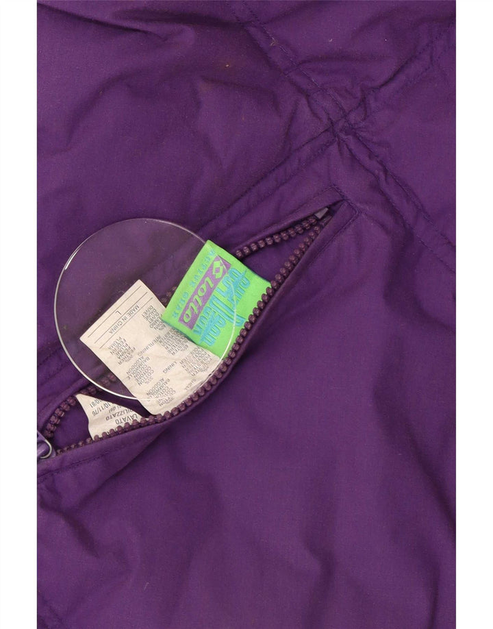 Lotto Herre Vendbar Polstret Gilet UK 40 Large Purple Polyester