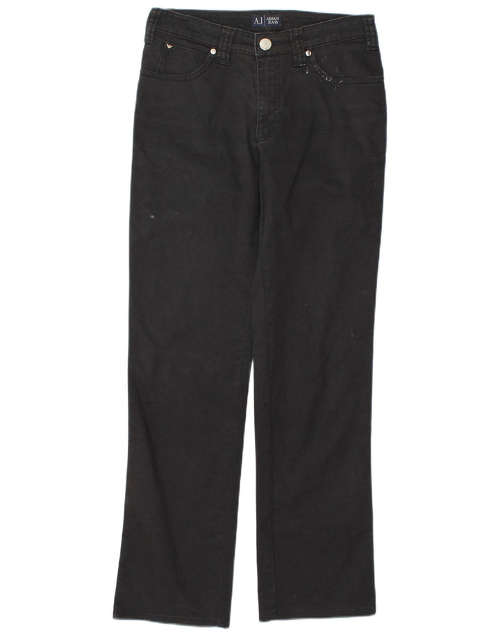 Armani Lige Jeans til kvinder W28 L30 Sort