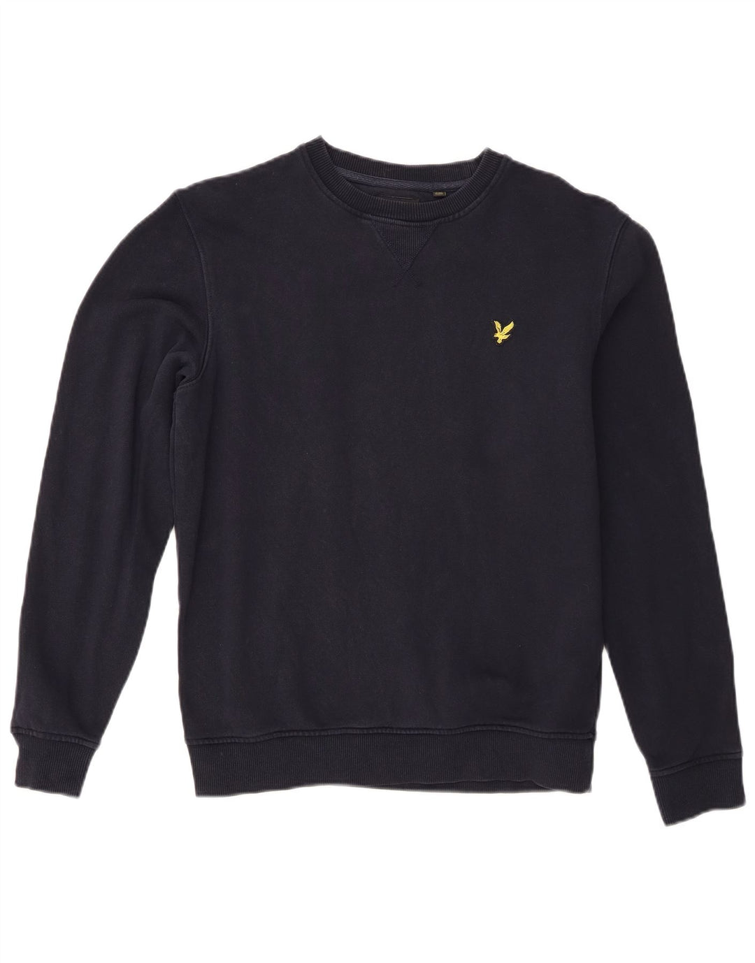 Lyle & Scott Sweatshirt til mænd, lille marineblå bomuld