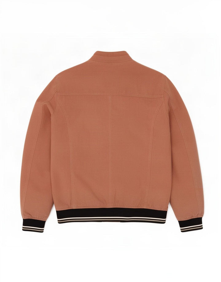 Zara Bomberjakke til mænd UK 38 Medium Pink Polyester