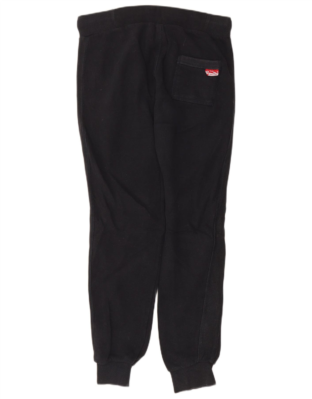 Superdry Herre grafisk træningsdragt Bukser Joggers Large Navy Blue Bomuld