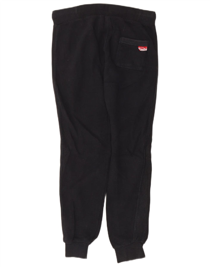 Superdry Herre grafisk træningsdragt Bukser Joggers Large Navy Blue Bomuld