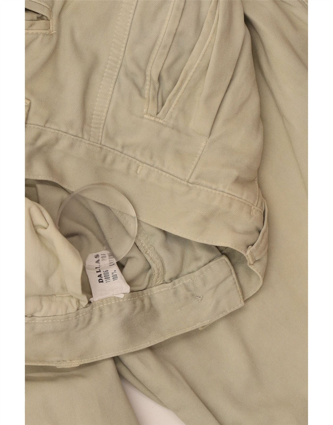 Dallas Herre Pegged Casual Bukser W34 L29 Grøn Bomuld