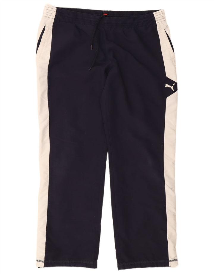 Puma Herre træningsdragt Bukser Large Navy Blue Colourblock